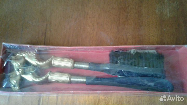 Щетка и ложка для обуви. Лошадь.Набор ссср.Винтаж