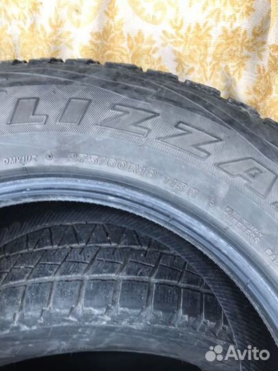 Bridgestone Blizzak DM-V1 275/60 R18