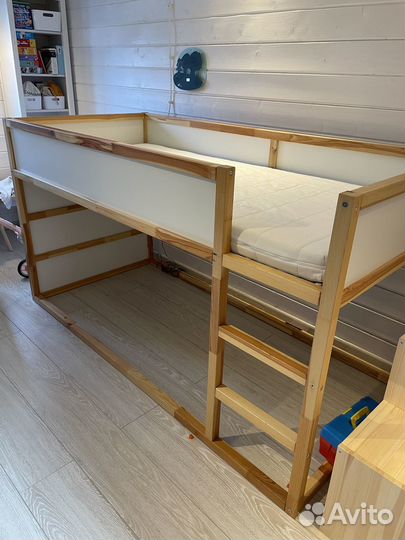 Кровать чердак IKEA кюра