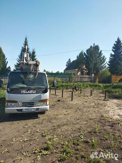 Сваи винтовые с установкой