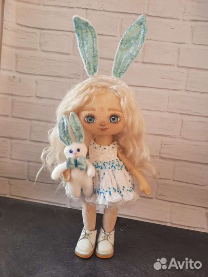 Текстильная кукла ручной работы