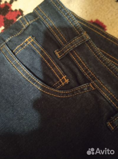 Капри джинсовые