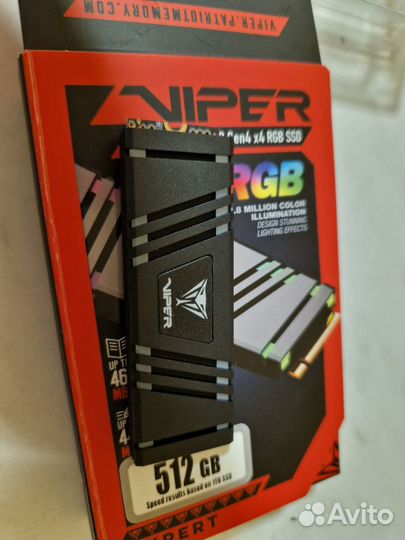 Ssd nvme m2 viper VPR400 512GB