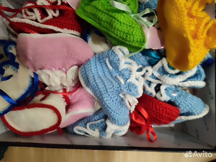 Пинетки вязаные