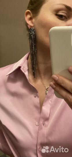 Серьги длинные