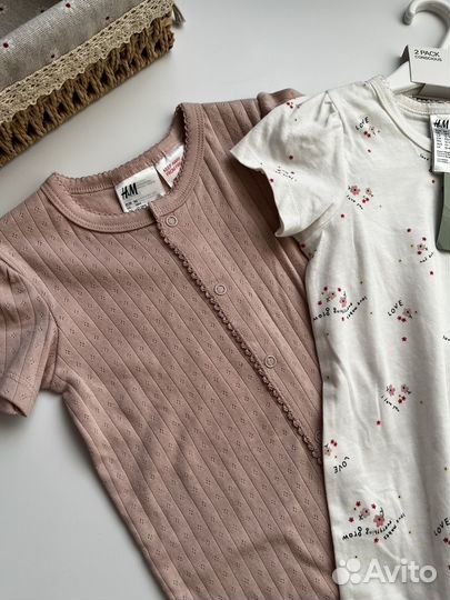 Песочники набор H&M 86