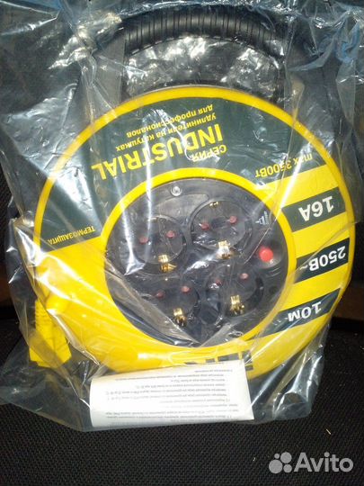 Удлинитель на катушке