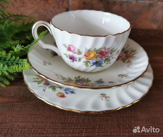 Чайная тройка Minton, Англия