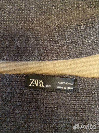 Комплект Zara шапка, шарф для девочки