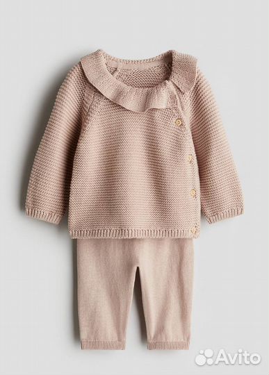Вязаный костюм для девочки H&M 56,74