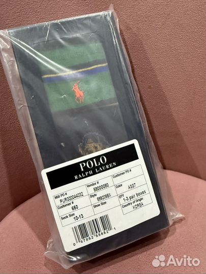 Носки polo Ralph Lauren мужские
