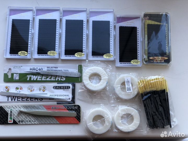 Ресницы. Материалы для наращивания ресниц