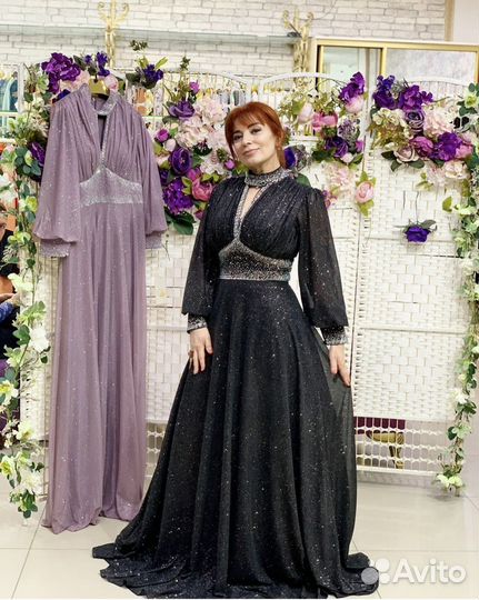 Вечернее платье 48-50