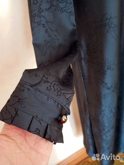 Синее платье