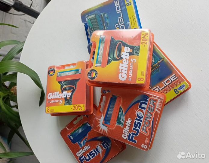 Лезвия сменные для бритвы Gillette 8 шт