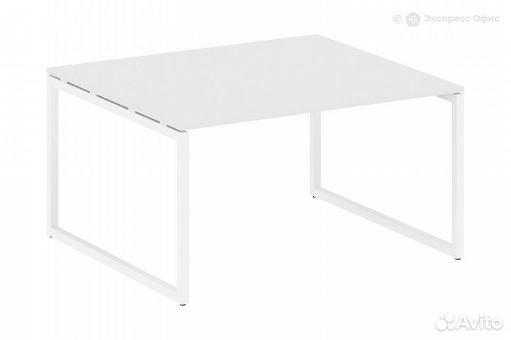 Стол для переговоров (1 столешница) на О-образном