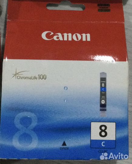 Картридж Canon CLI-8С синий