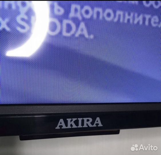 Целый и рабочий телевизор Akira 39LED01T2M