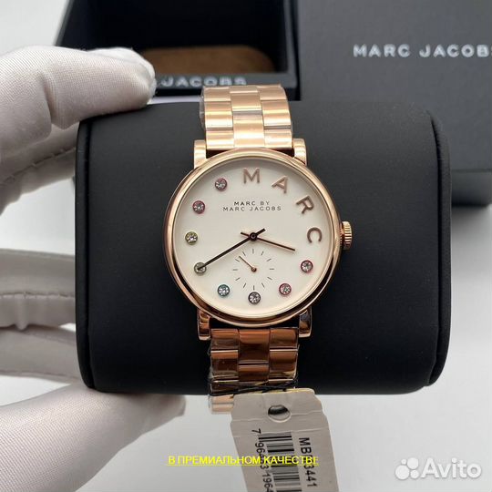 Стильные женские часы Marc Jacobs swarovski