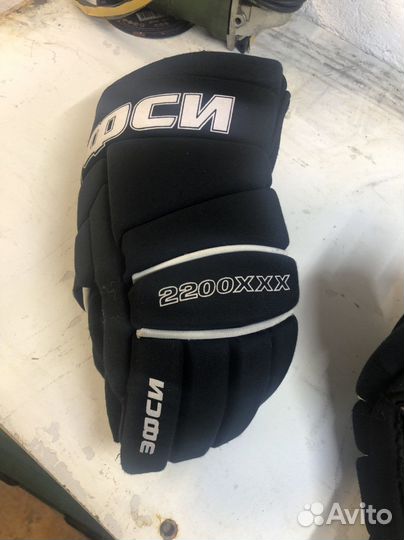 Краги хоккейные размер 15