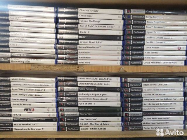 Sony PS2 игры - Огромная коллекция дисков - обмен объявление продам