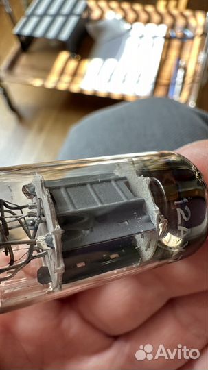 Радиолампа mullard 1967г. 12ах7а/ ecc83