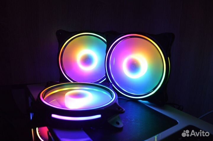 Кулер для пк с RGB подсветкой