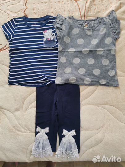 Одежда для девочки, рост 98-104,пакетом