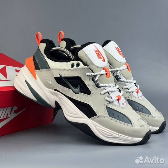 Кроссовки Nike Tekno Зима с мехом