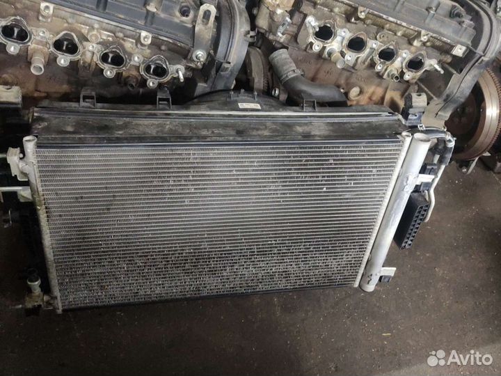 Кассета радиаторов на Опель Астра J АКПП