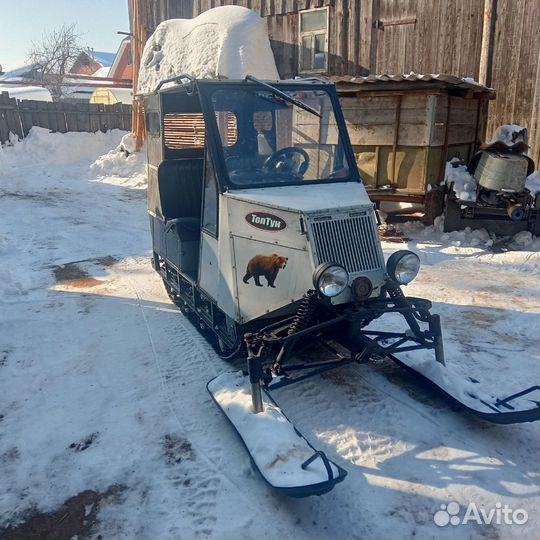 Продам самодельный снегоход