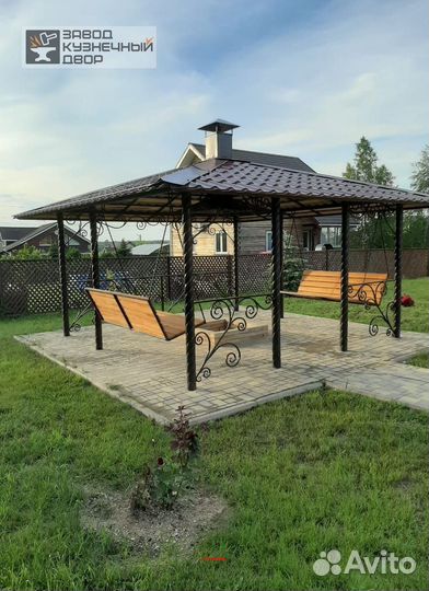 Навес для дачи