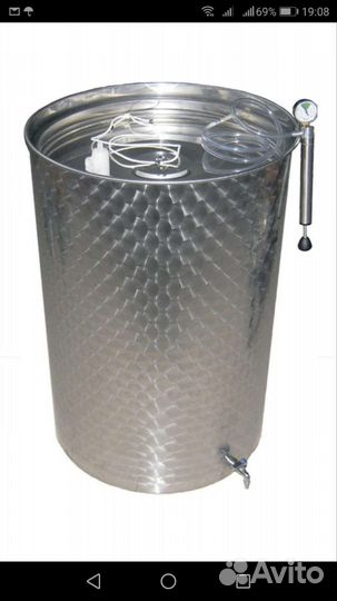 Емкости с плавающей крышкой на 150л