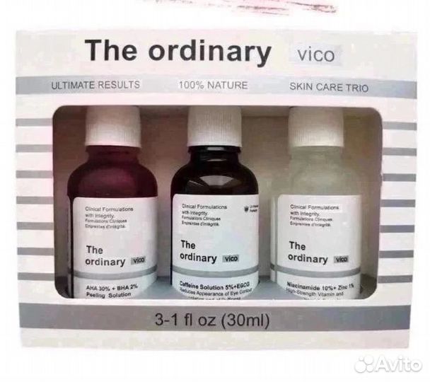 Набор 3в1 от The Ordinary 3*30ml