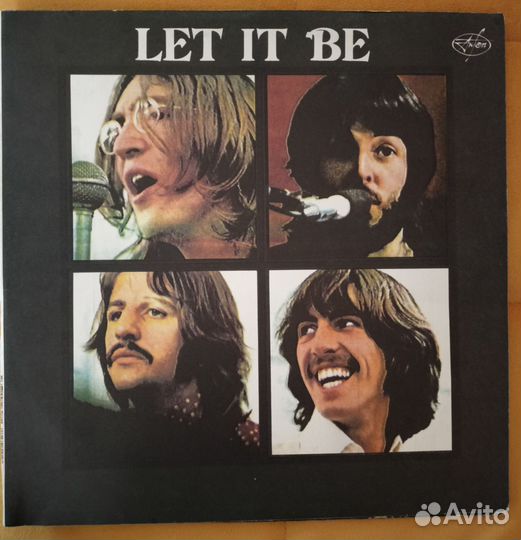 Винил Битлс Let it be