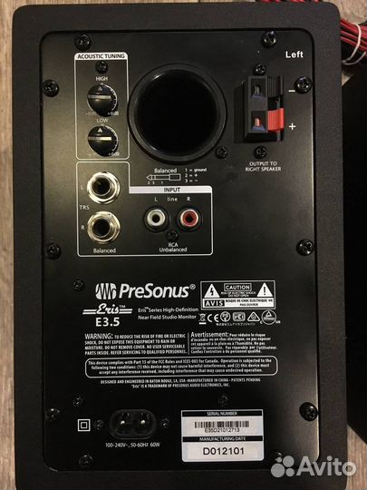 Студийные мониторы PreSonus E3.5