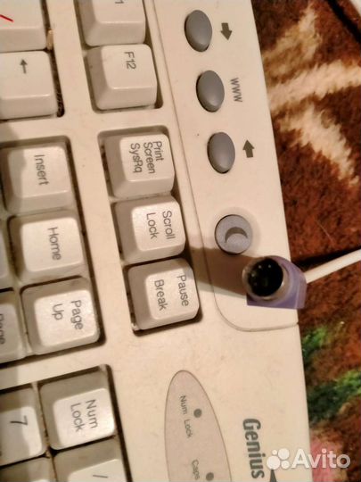 Клавиатура для компа 2 штуки рабочие бу
