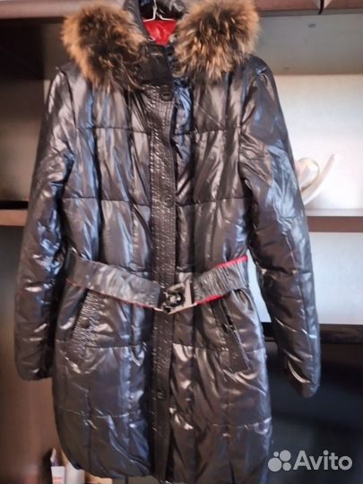 Пуховик зимний женский,размер 44 - 46