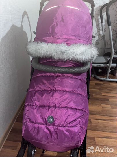 Коляска санки nika 7 5k