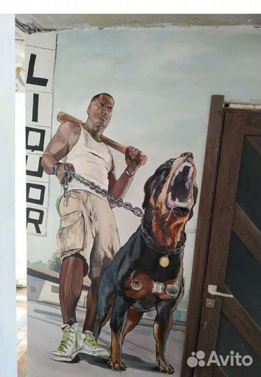 Ручная роспись стен