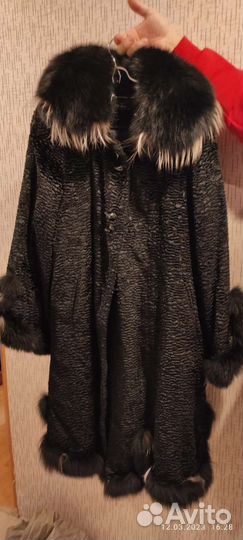 Шуба каракуль