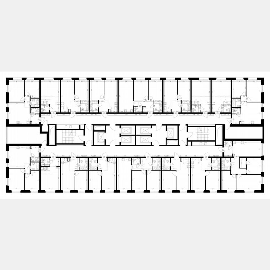 2-к. квартира, 56,2 м², 20/45 эт.