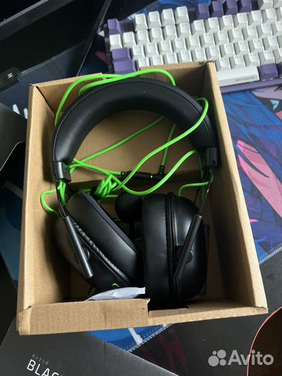 Проводные наушники Razer BlackShark V2 X черный