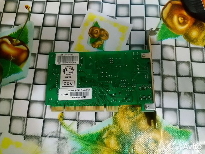 Модем Acorp Sprinter56k Prime PCI