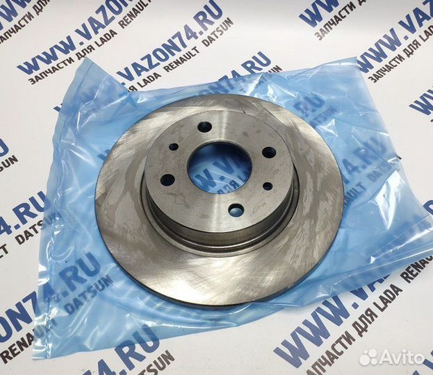 Диск тормозной передний невентилируемый 2108-15, 2