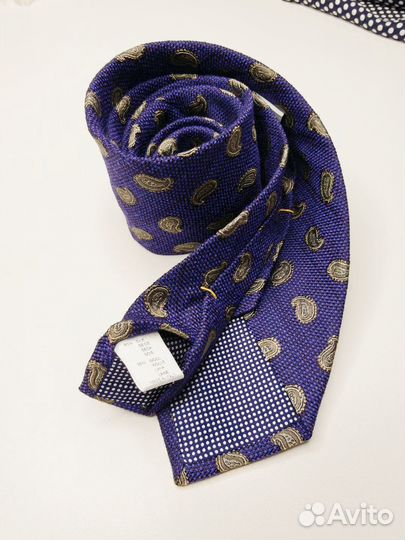 Шикарнейший галстук Eton шёлк/шерсть Оригинал