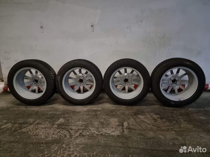 Диски и шины зима 225/55 R17 на bmw x1, bmw x2