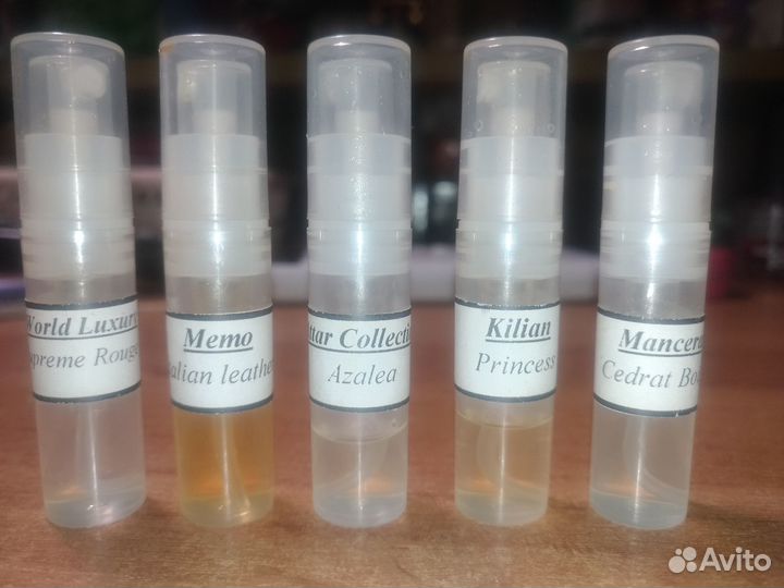 Мои отливанты нишевой парфюмерии