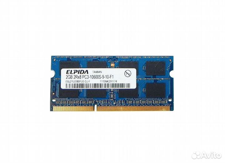 Оперативная память для ноутбука elpida 2GB
