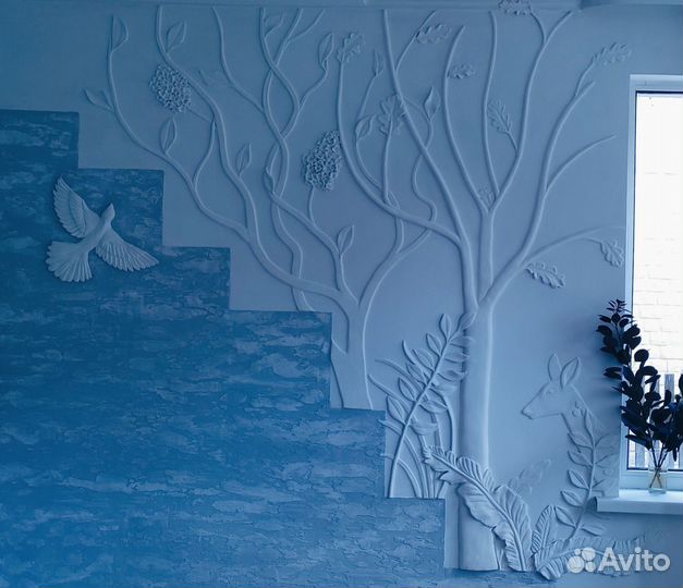 Скульптор-декоратор, барельефы, педагог изо